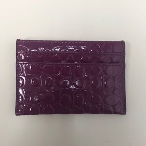 Coach Card Case